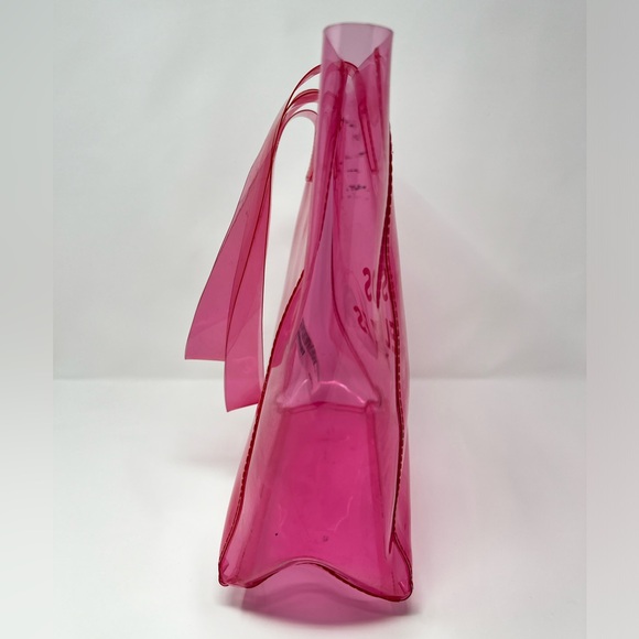 Pink Beach Tote Bag Summmer Vacation Travel Weekender Handbag Purse Tropical mom - Picture 6 of 17